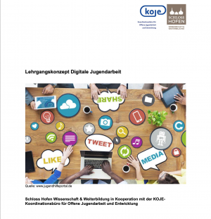 Buchtitel: Lehrgangskonzept Digitale Jugendarbeit