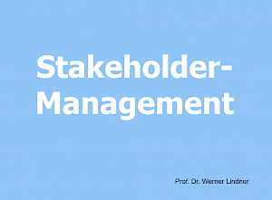 Buchtitel: Stakeholder-Management