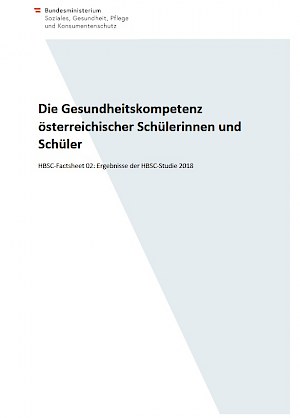 Buchtitel: Die Gesundheitskompetenz österreichischer Schülerinnen und Schüler