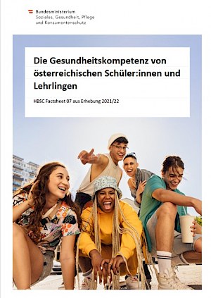 Buchtitel: Die Gesundheitskompetenz von österreichischen Schüler:innen und Lehrlingen