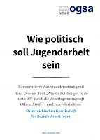 Wie politisch soll Jugendarbeit sein