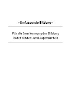 «Umfassende Bildung»
