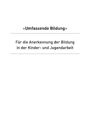 Buchtitel: «Umfassende Bildung»