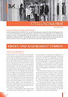 Stellungnahme: Kinder- und Jugendarbeit stärken