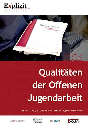 Buchtitel: Explizit – Qualitäten der Offenen Jugendarbeit