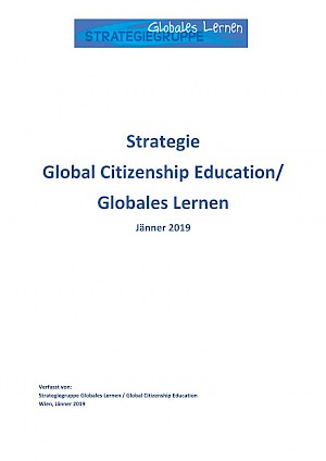 Buchtitel: Strategie Global Citizenship Education/ Globales Lernen