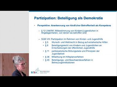 Buchtitel: Jugendverbände und Offene Kinder- und Jugendarbeit: gemeinsamer demokratischer Bildungsauftrag? (Video)