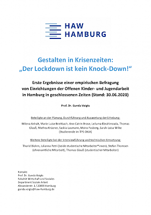 Buchtitel: Gestalten in Krisenzeiten: „Der Lockdown ist kein Knock-Down!“