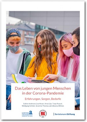 Buchtitel: Das Leben von jungen Menschen  in der Corona-Pandemie